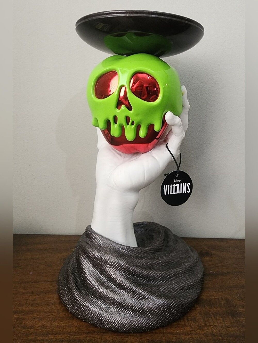 NEW NWT Bath & Body Works Disney Villains Poison Apple Evil Queen Candle Holdero